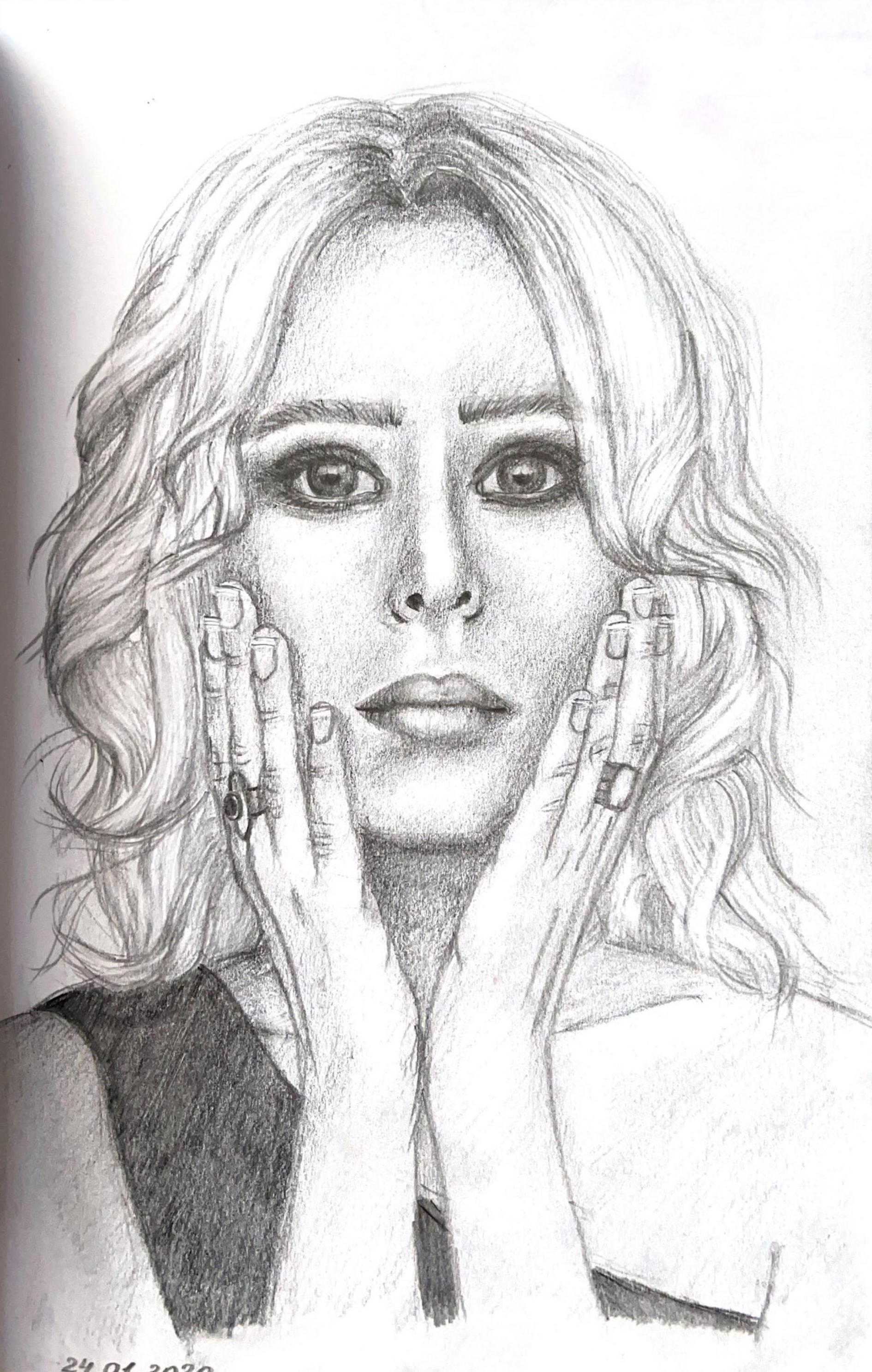 A woman's portrait